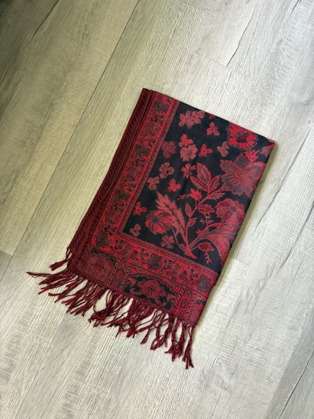 Floral Scarf - Picture 2 of 2
